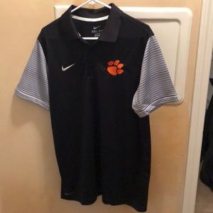Nike Coach’s Clemson Dri-Fit Sideline Polo